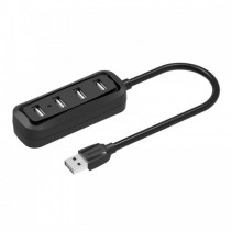 USB хаб VENTION USB 2.0 на 4 порта Черный (VAS-J43-B015)