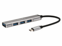 USB хаб TELECOM USB 3.1 Type-C--USB3.0+3 USB2.0, Aluminum Shell, 0.2м (TA308C)
