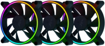 Комплект вентиляторов RAZER Kunai Chroma RGB 120MM LED PWM Performance Fan - 3 Fans - FRML Packaging/ Kunai Chroma RGB 120MM LED PWM Performance Fan - 3 Fans - FRML Packaging (RC21-01810100-R3M1)