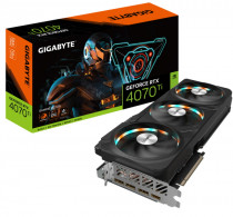 Видеокарта GIGABYTE GeForce RTX 4070 Ti, 12 Гб GDDR6X, 192 бит, GAMING OC (GV-N407TGAMING OC-12GD)