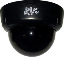 Видеокамера наблюдения RVI -E25B (3.6mm) Купольная цветная видеокамера, цвет черный (RVi-E25B (3.6mm))