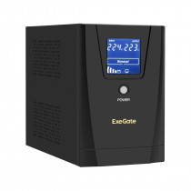 ИБП EXEGATE SpecialPro Smart LLB-1200.LCD.AVR.2SH.3C13.USB <1200VA/750W, LCD, AVR, 2*Schuko+3*C13, USB, съемн.кабель, металлический корпус, Black> (EX292796RUS)