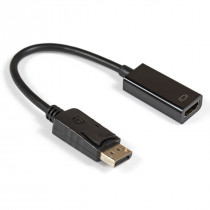Переходник EXEGATE DisplayPort-HDMI EX-DPM-HDMIF-0.15 (20M/19F, 0,15м) (EX284921RUS)