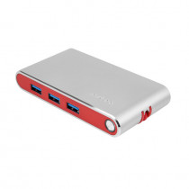USB хаб ROMBICA USB Type-C Type-C Hermes. Цвет: красный. Type-C Hermes - Red (TC-00253)