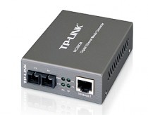 Медиаконвертер TP-LINK 1 порт Ethernet 1000 Мбит/с, 1 порт SC 1000 Мбит/с (MC200CM)