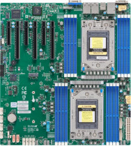 Материнская плата серверная SUPERMICRO Dual AMD EPYC 7003/7002 Series Processors, 4TB Registered ECC DDR4 3200MHz SDRAM in 16 DIMMs, 10 SATA3, 2 SATADOM, 4 NVMe (MBD-H12DSI-N6-B)