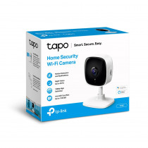 Видеокамера наблюдения TP-LINK IP 3.3-3.3мм цв. корп.:белый (TAPO TC60)