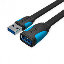 Удлинитель VENTION USB 3.0 AM/AF - 1,5м плоский (VAS-A13-B150)