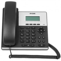 IP-телефон D-LINK VoIP Phone with PoE support, 1 10/100Base-TX WAN port and 1 10/100Base-TX LAN port. (DPH-120SE/F2B)