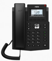 IP-телефон FANVIL 2xEthernet 10/100, 2 SIP линии, HD аудио, дисплей 2,3