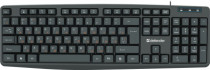 Клавиатура DEFENDER Concept HB-164 проводная, RU, черный, 104+FN, 1.8м (45164)