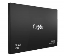 SSD накопитель FLEXIS 512GB SATA3 6Гб/с TLC, Phison S12, серия PRO, (FSSD25TBPPRO-512)