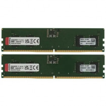 Комплект памяти KINGSTON 16 Гб, 2 модуля DDR5, 38400 Мб/с, CL40, 1.1 В, 4800MHz, ValueRAM, 2x8Gb KIT (KVR48U40BS6K2-16)