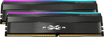 Комплект памяти SILICON POWER 16 Гб, 2 модуля DDR4, 25600 Мб/с, CL16, 1.35 В, XMP профиль, радиатор, подсветка, 3200MHz, XPower Zenith RGB, 2x8Gb KIT (SP016GXLZU320BDD)