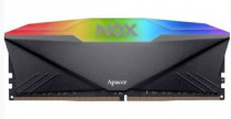 Память APACER 16 Гб, DDR4, 25600 Мб/с, CL16-18-18-38, 1.35 В, XMP профиль, радиатор, подсветка, 3200MHz, NOX RGB Black (AH4U16G32C28YNBAA-1)