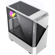Корпус GAMEMAX без блока питания ATX case, black/white, w/o PSU, w/2xUSB3.0, w/1x14cm ARGB front fan(GMX-FN14-Rainbow-C9), w/1x12cm ARGB rear fan(GMX-FN12- (Contac COC WB)