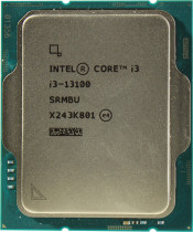 Процессор INTEL Socket 1700, Core i3 - 13100, 4-ядерный, 3400 МГц, Turbo: 4500 МГц, Alder Lake, Кэш L2 - 5 Мб, L3 - 12 Мб, UHD Graphics 730, 10 нм, 60 Вт, OEM (CM8071505092202)