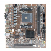 Материнская плата AFOX Motherboard AMD X470, AMD Socket AM4, Dual Channel DDR4, Micro-ATX (22 x 20 cm) (X470D4-MA-V2)