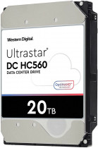 Жесткий диск WD 20 Тб, SATA-III, 7200 об/мин, кэш - 512 Мб, внутренний HDD, 3.5