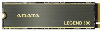 SSD накопитель ADATA M.2 2280 1TB LEGEND 800 PCIe Gen4x4 with NVMe, 3500/2200, MTBF 1,5M, 3D NAND, 600TBW, Heat Sink, RTL (ALEG-800-1000GCS)
