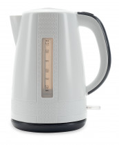 Чайник электрический HYUNDAI 1.7л. 2200Вт белый/серый (корпус: пластик) (HYK-P3025)