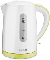 Чайник электрический ZELMER ZCK7616L WHITE/LIME (71504665P)