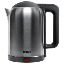 Чайник электрический BBK 1.8л, 2000Вт, черный/нержавеющая сталь (EK1809S (SS/B))