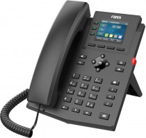IP-телефон FANVIL X303P черный (Fanvil X303P)