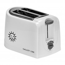 Тостер GALAXY LINE GL 2900 850Вт белый (ГЛ2900Л)
