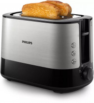Тостер PHILIPS 950Вт серебристый/черный (HD2635/90)
