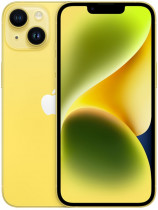 Смартфон APPLE A2884 iPhone 14 256Gb 6Gb желтый моноблок 3G 4G 2Sim 6.1