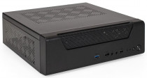 Корпус EXEGATE Desktop FL-102 (mini-ITX, без БП, 2*USB+1*USB3.0, аудио, черный) (EX294018RUS)