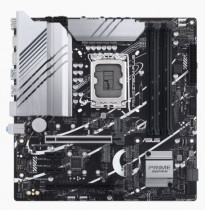 Материнская плата ASUS Soc-1700 Intel Z790 4xDDR5 mATX AC`97 8ch(7.1) GbLAN RAID+HDMI+DP (PRIME Z790M-PLUS)