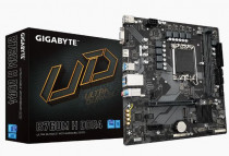 Материнская плата GIGABYTE Soc-1700 Intel B760 2xDDR4 mATX AC`97 8ch(7.1) GbLAN RAID+VGA+HDMI (B760M H DDR4)