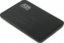 Внешний корпус AGESTAR для HDD/SSD 3UB2A8-6G SATA III пластик/алюминий черный 2.5