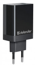 Сетевое зарядное устройство DEFENDER 18 Вт, сила тока 3 A, 1x USB, UPA-101 (83573)