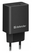 Сетевое зарядное устройство DEFENDER 10.5 Вт, сила тока 2.1 A, 1x USB, EPA-10 (83572)