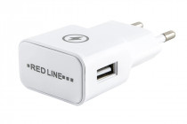 Сетевое зарядное устройство REDLINE сила тока 1 A, 1x USB, NT-1A 1A белый (УТ000013625)