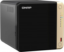 Сетевое хранилище (NAS) QNAP Original 4-bay настольный Celeron N5095 (TS-464-8G)