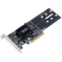 Плата расширения SYNOLOGY адаптер с двумя слотами M.2 SSD, PCIe 2.0 x8 (M2D18)