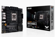 Материнская плата ASUS Socket AM5, AMD B650, 4xDDR5, PCI-E 4.0, 2xM.2, 2500 Мбит/с, 2xUSB 3.2 Gen1, USB 3.2 Gen2, USB 3.2 Gen2 Type-C, HDMI, 2xDisplayPort, mATX (TUF GAMING B650M-E)