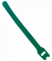 Хомут-липучка HYPERLINE 14x135мм, зеленый, 1шт (WAS-135-GN)