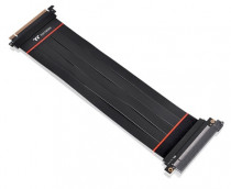 Райзер-кабель THERMALTAKE PCI-E 4.0 Riser Cable PCI Express Extender/Black/PCI-E 4.0 16X/300mm (AC-058-CO1OTN-C1)
