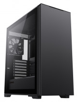 Корпус GAMEMAX Компьютерный E-ATX, без блока питания/ E-ATX case, black, w/o psu, w/1xUSB3.0+2xUSB2.0+1xTYpe-C Gen2, Combo Audio, w/1x12cm Black Fan (FN-12WFBK) (Quest)