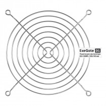 Решетка для вентилятора EXEGATE 140x140 EG-140MR (140x140 мм, металлическая, круглая, никель) (EX295264RUS)