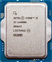 Процессор INTEL Socket 1700, Core i5 - 14600K, 14-ядерный, 3500 МГц, Turbo: 5300 МГц, Raptor Lake, Кэш L2 - 20 Мб, L3 - 24 Мб, UHD Graphics 770, 10 нм, 125 Вт, OEM (CM8071504821015)
