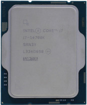 Процессор INTEL Socket 1700, Core i7 - 14700K, 20-ядерный, 3400 МГц, Turbo: 5600 МГц, Raptor Lake, Кэш L2 - 28 Мб, L3 - 33 Мб, UHD Graphics 770, 10 нм, 125 Вт, OEM (CM8071504820721)