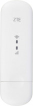 Модем ZTE 2G/3G/4G MF79RU USB Wi-Fi Firewall внешний белый (MF79RU white)