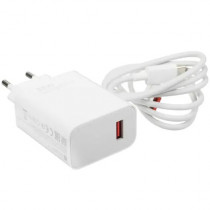 Сетевое зарядное устройство XIAOMI 33 Вт, сила тока 3 A, 1x USB, 33W Charging Combo (BHR6039EU)