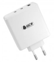 Сетевое зарядное устройство GREENCONNECT 100 Вт, 2x USB, 2x USB Type-C, белый (GCR-54225)